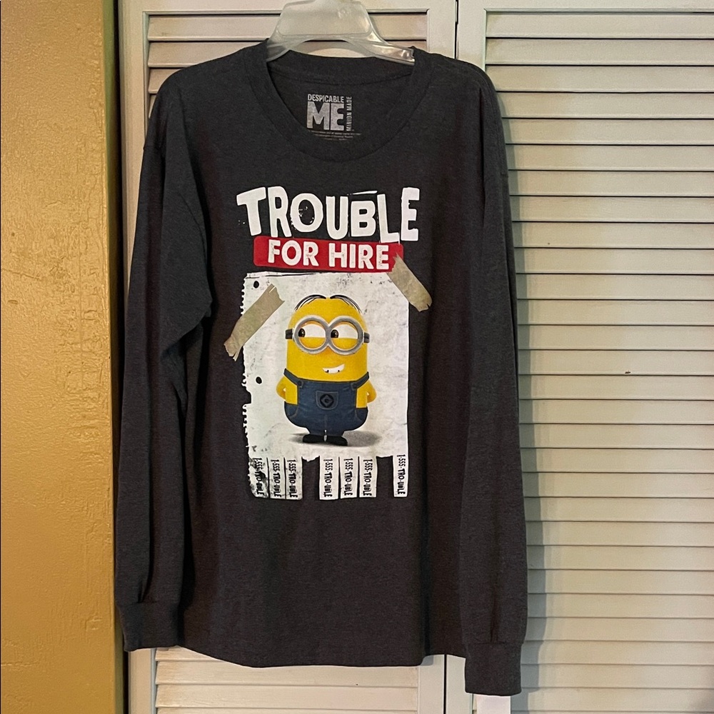 Despicable Me Minions Graphic Long Sleeve Shirt